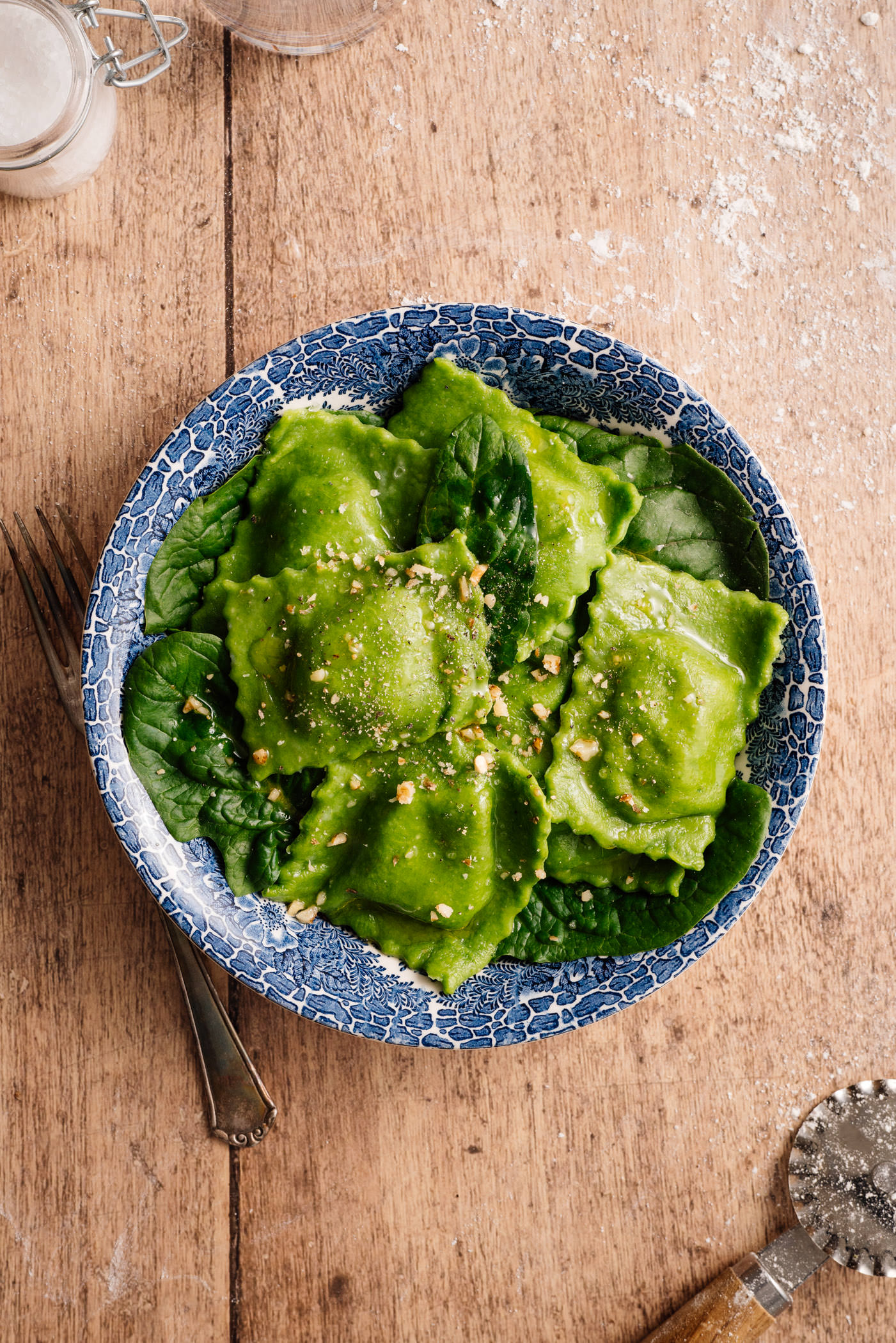 Food Fotografie Ravioli